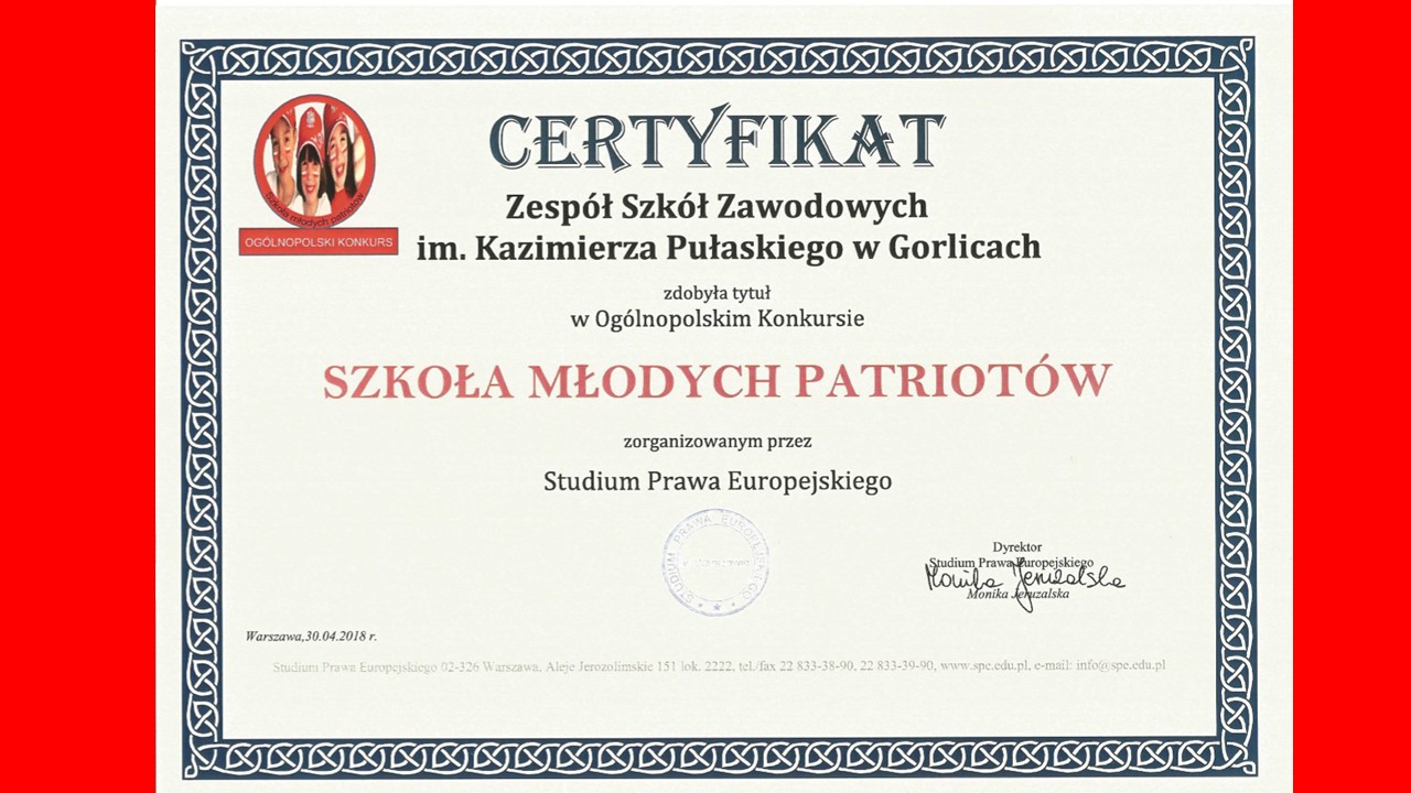 Certyfikat