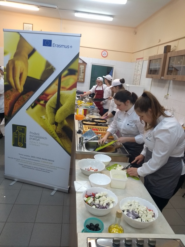 Przysmaki kuchni greckiej w ramach ERASMUS +