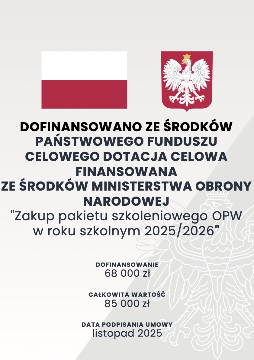 W roku szkolnym 2025 / 2026  w Zespole Szkół Zawodowych im. Kazimierza Pułaskiego w Gorlicach został utworzony Oddział Przygotowania Wojskowego.